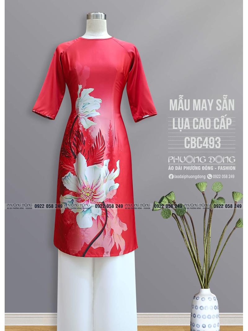 Áo Dài Cách Tân Lụa Cao Cấp CBC493